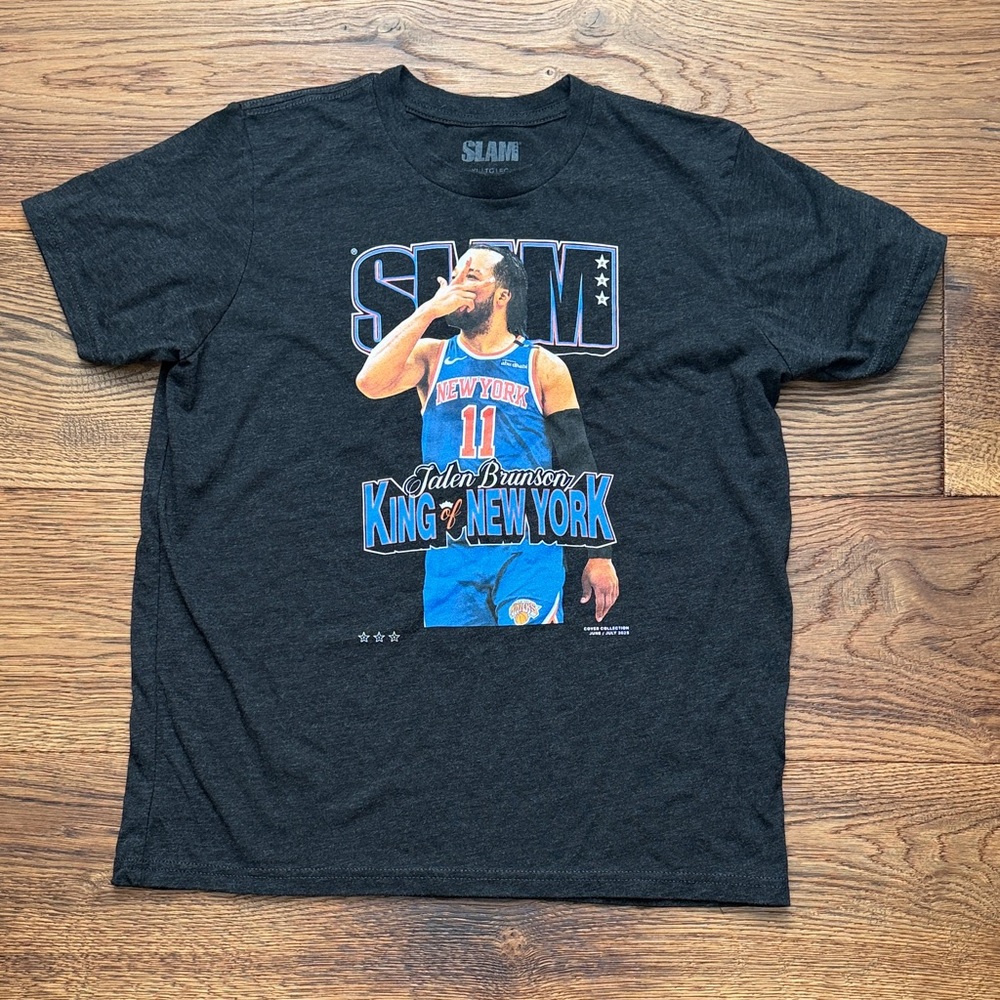 Slam Youth Cover Tee - Jalen Brunson (slam 256)